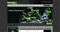 Desktop Screenshot of pigeonpowertools.com